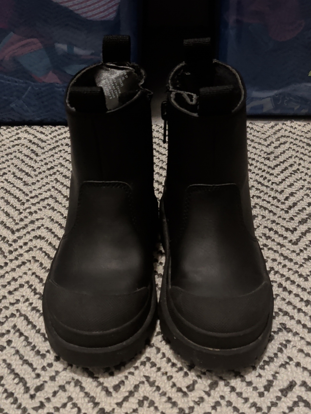 H&M Black Kids Chelsea-Style Rain Boots
